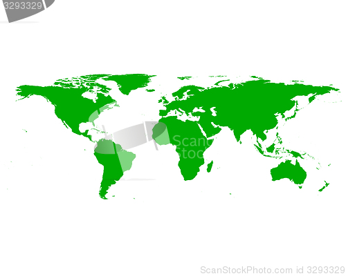 Image of World map