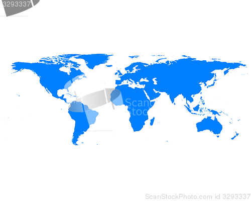 Image of World map