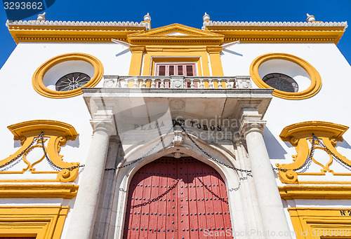 Image of Bullring area in Seville