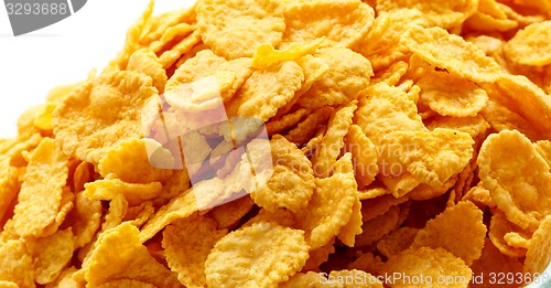 Image of Close up of cornflakes