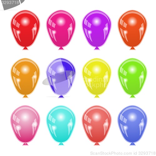 Image of Colorful Balloons