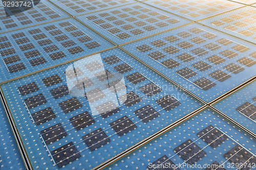 Image of Solar Panel Texture