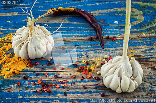 Image of spicy seasoning spices
