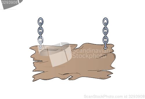 Image of wooden desk