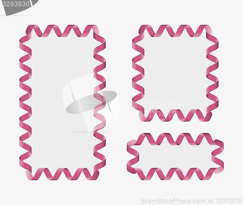 Image of ribbon frame