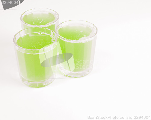 Image of Green apple juice