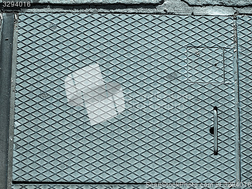 Image of Diamond steel background