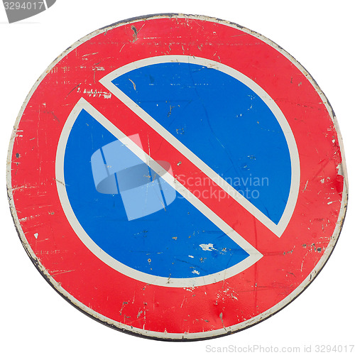 Image of No parking sign
