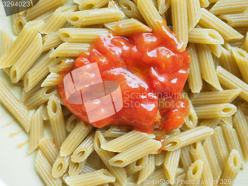 Image of Penne pasta with tomato