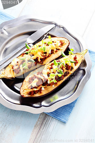 Image of stuffed aubergines 