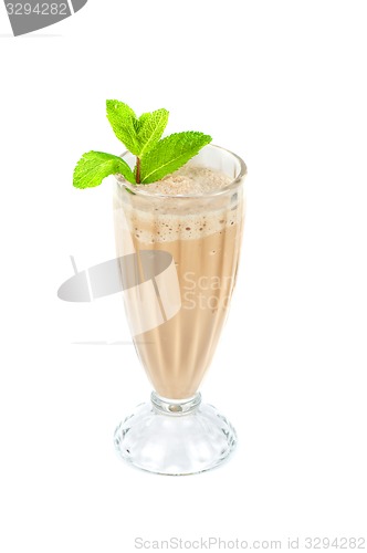 Image of chocolate milk shake