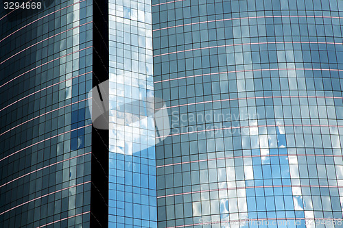 Image of asia bangkok  thailand   of some   palace skyscraper in     the 