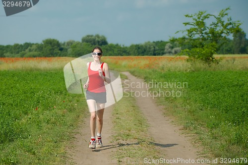 Image of Jogging in the countyside