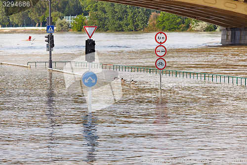 Image of Flooded street