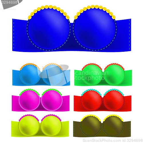 Image of Colorful Bras