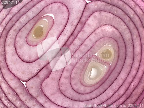 Image of sliced shallot