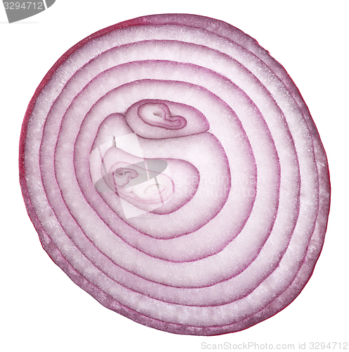 Image of sliced shallot