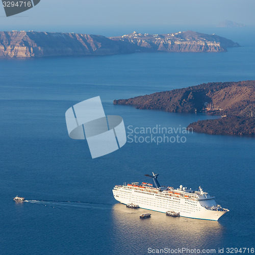 Image of Luxury cruise ship.