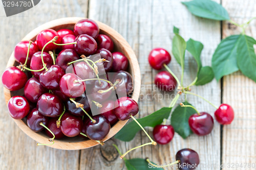 Image of Red cherries.\r