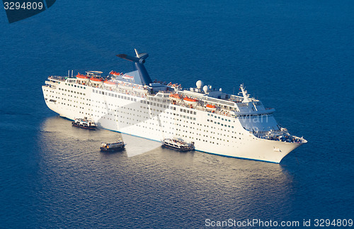 Image of Luxury cruise ship.