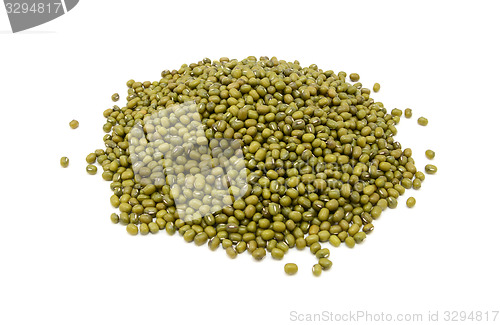 Image of Dried green mung beans