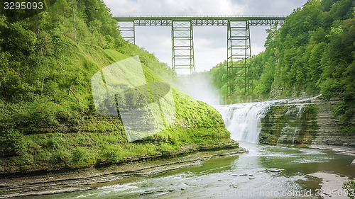 Image of letchworth waterfall