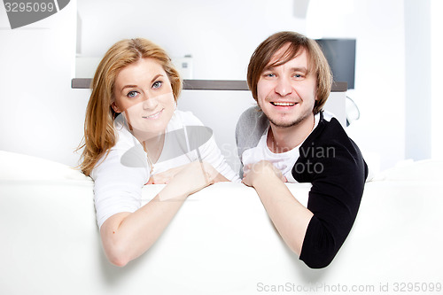 Image of Couple in new home