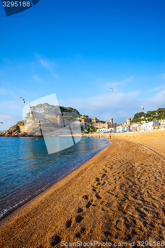 Image of Tossa de Mar, Catalonia, Spain, JUNY 23, 2013, the panorama over