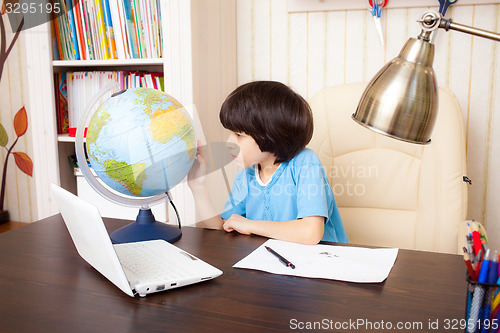 Image of studying geography