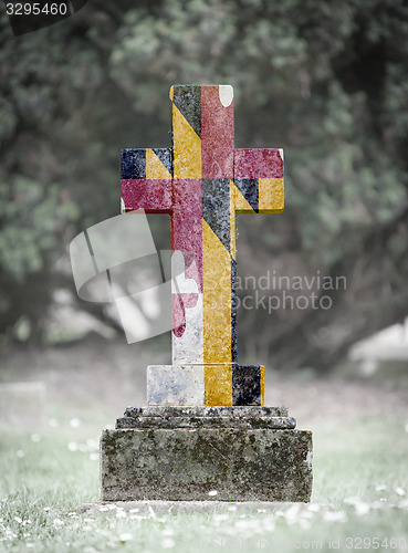 Image of Gravestone in the cemetery - Maryland