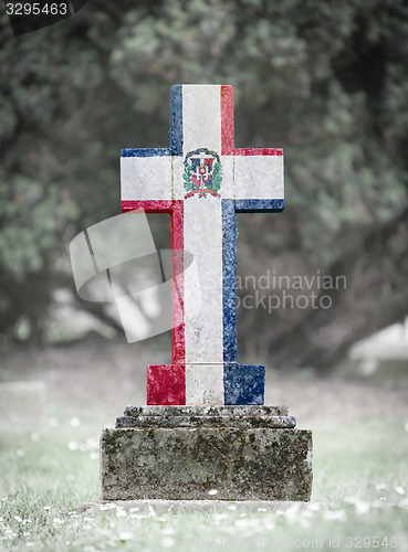 Image of Gravestone in the cemetery - Dominican Republic