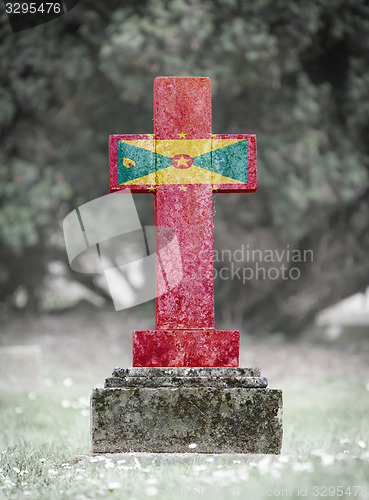 Image of Gravestone in the cemetery - Grenada