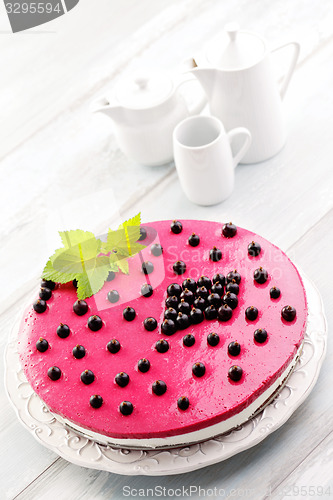 Image of blackberry cheesecake