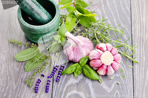 Image of fresh herbs