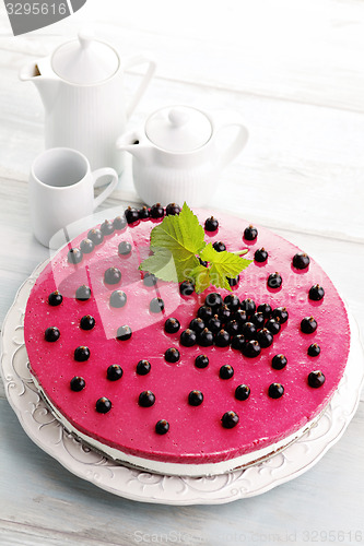 Image of blackberry cheesecake