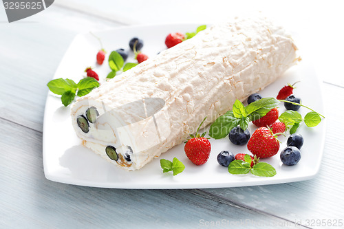 Image of summer Swiss roll