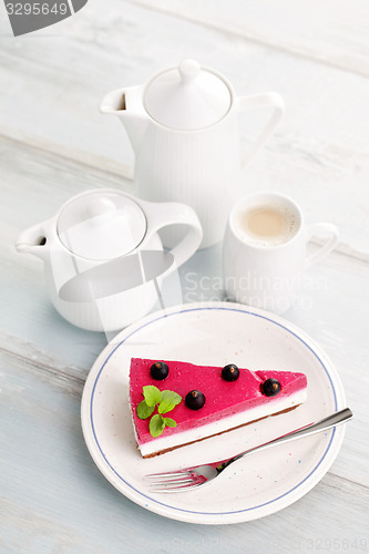 Image of blackberry cheesecake