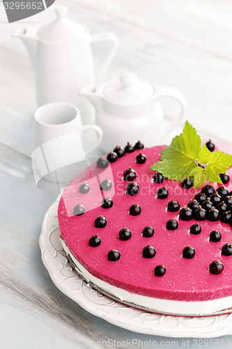 Image of blackberry cheesecake