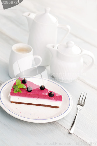 Image of blackberry cheesecake