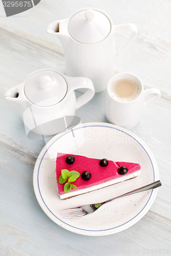 Image of blackberry cheesecake