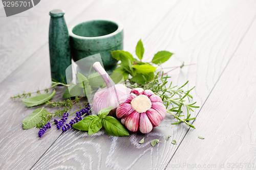 Image of fresh herbs