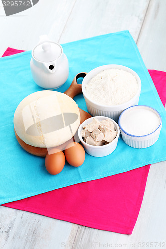 Image of baking ingredients