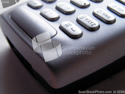 Image of silver keypad