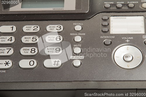 Image of Telephone and fax  
