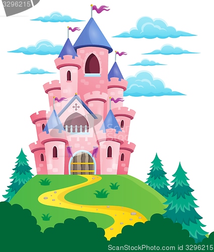 Image of Pink castle theme image 2