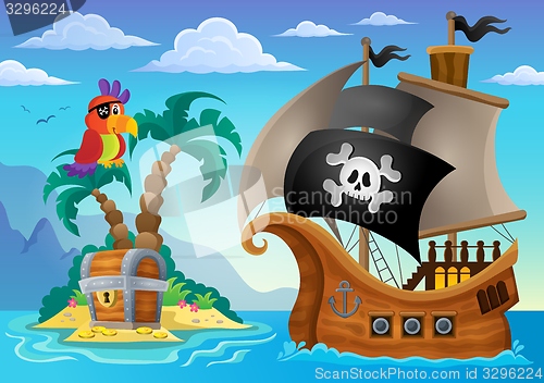 Image of Small pirate island theme 2