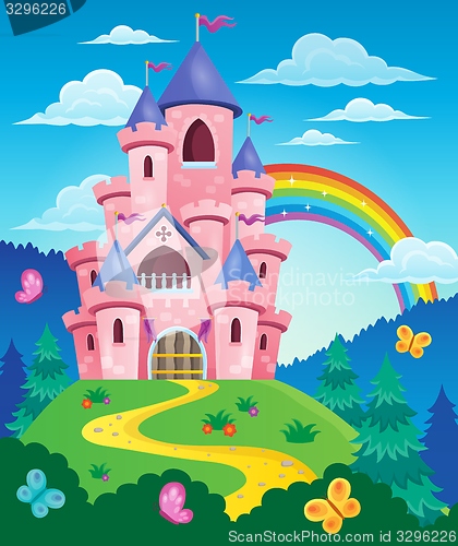 Image of Pink castle theme image 3