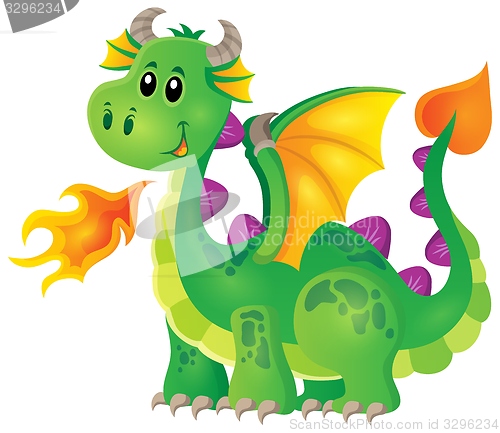 Image of Image with happy dragon theme 1