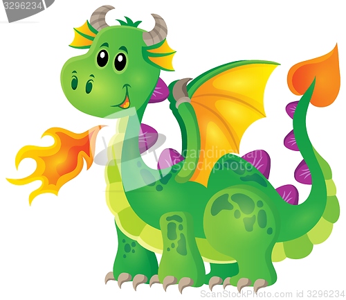 Image of Image with happy dragon theme 1