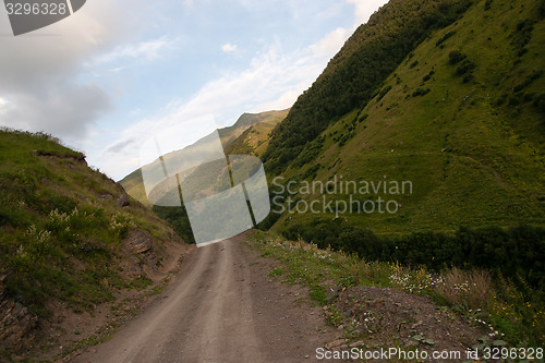 Image of Mountain road in Georgia